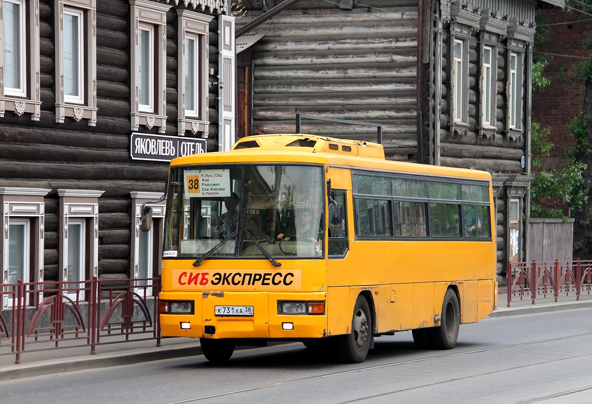 Иркутская область, Kia AM818 Cosmos № К 731 ХА 38