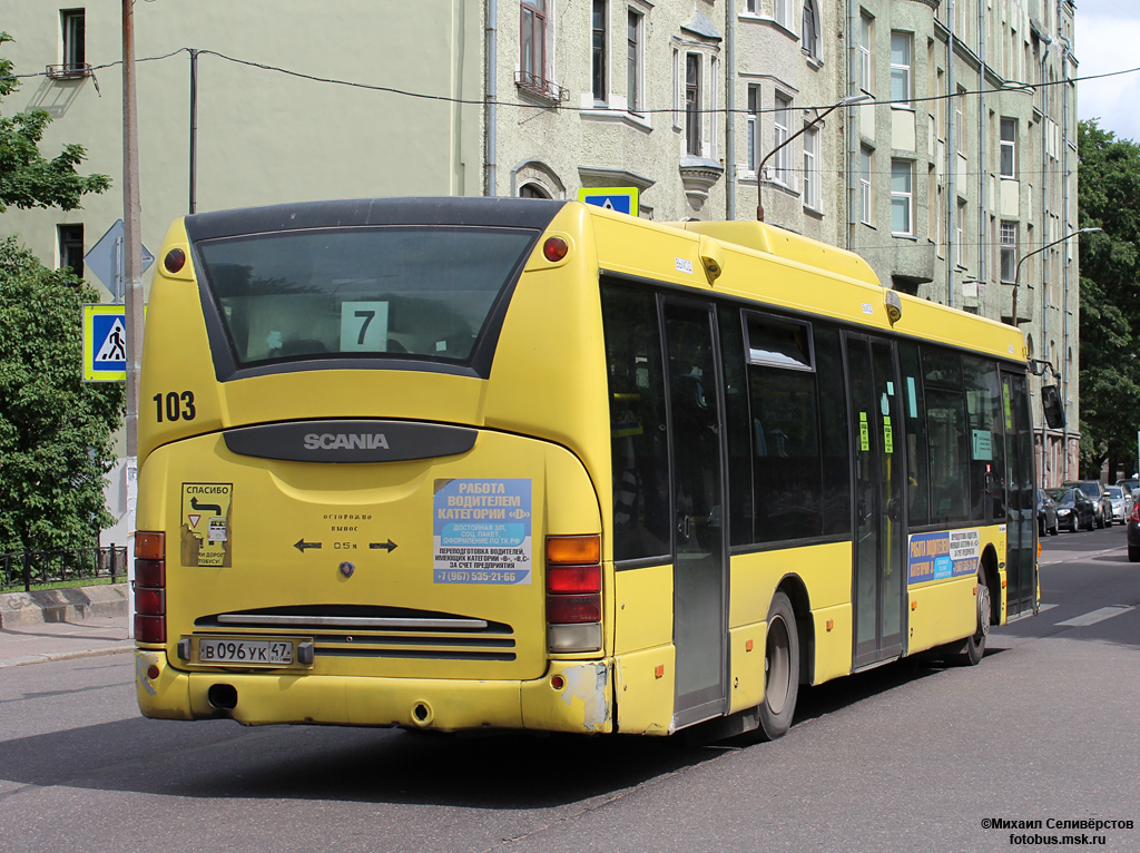 Ленинградская область, Scania OmniLink I (Скания-Питер) № 103