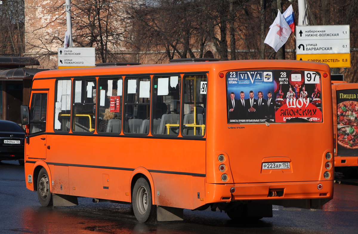 Нижегородская область, ПАЗ-320414-05 "Вектор" № Р 223 АР 152