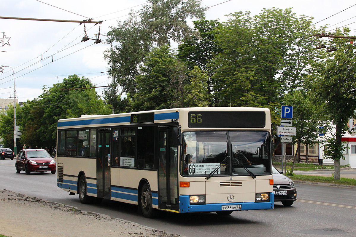 Penzai terület, Mercedes-Benz O405N2 sz.: У 686 НМ 33