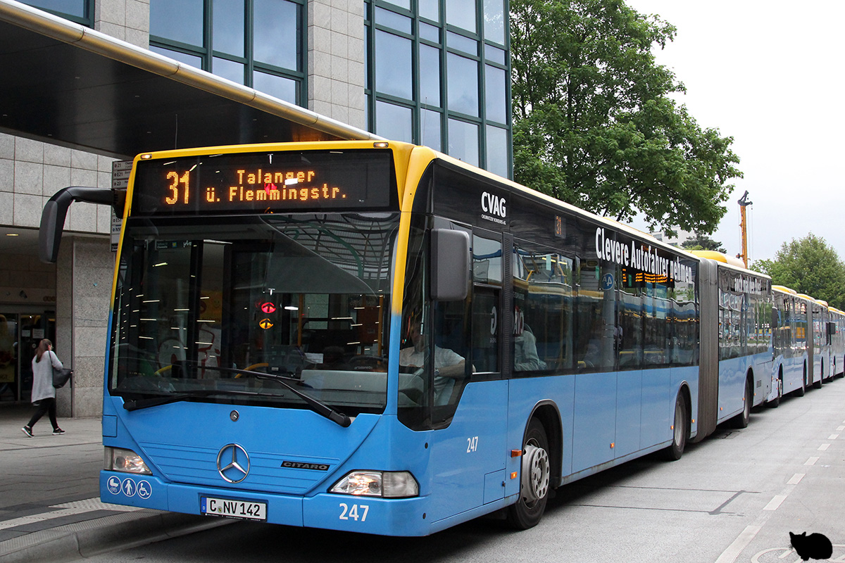 Саксония, Mercedes-Benz O530G Citaro G № 247