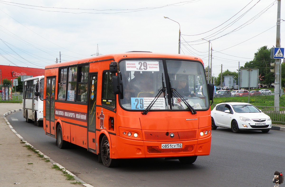 Nizhegorodskaya region, PAZ-320414-05 "Vektor" (1-2) # О 851 СУ 152