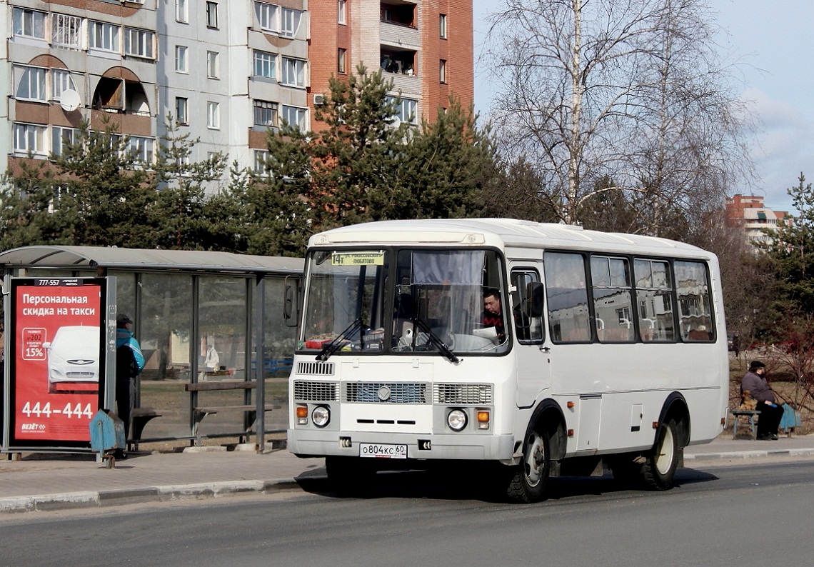 Псковская область, ПАЗ-32053 № О 804 КС 60