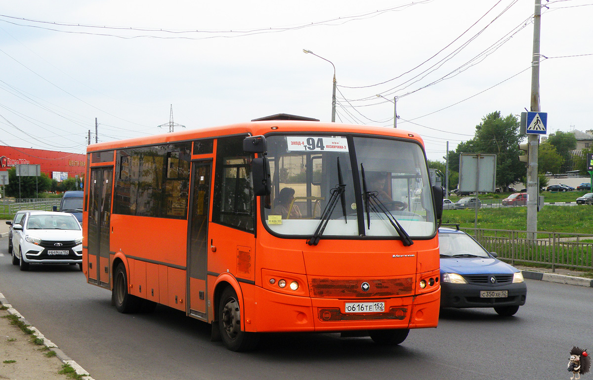 Нижегородская область, ПАЗ-320414-04 "Вектор" № О 616 ТЕ 152