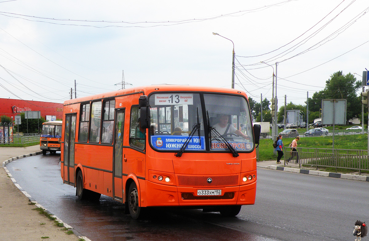 Нижегородская область, ПАЗ-320414-05 "Вектор" № О 333 ХМ 152