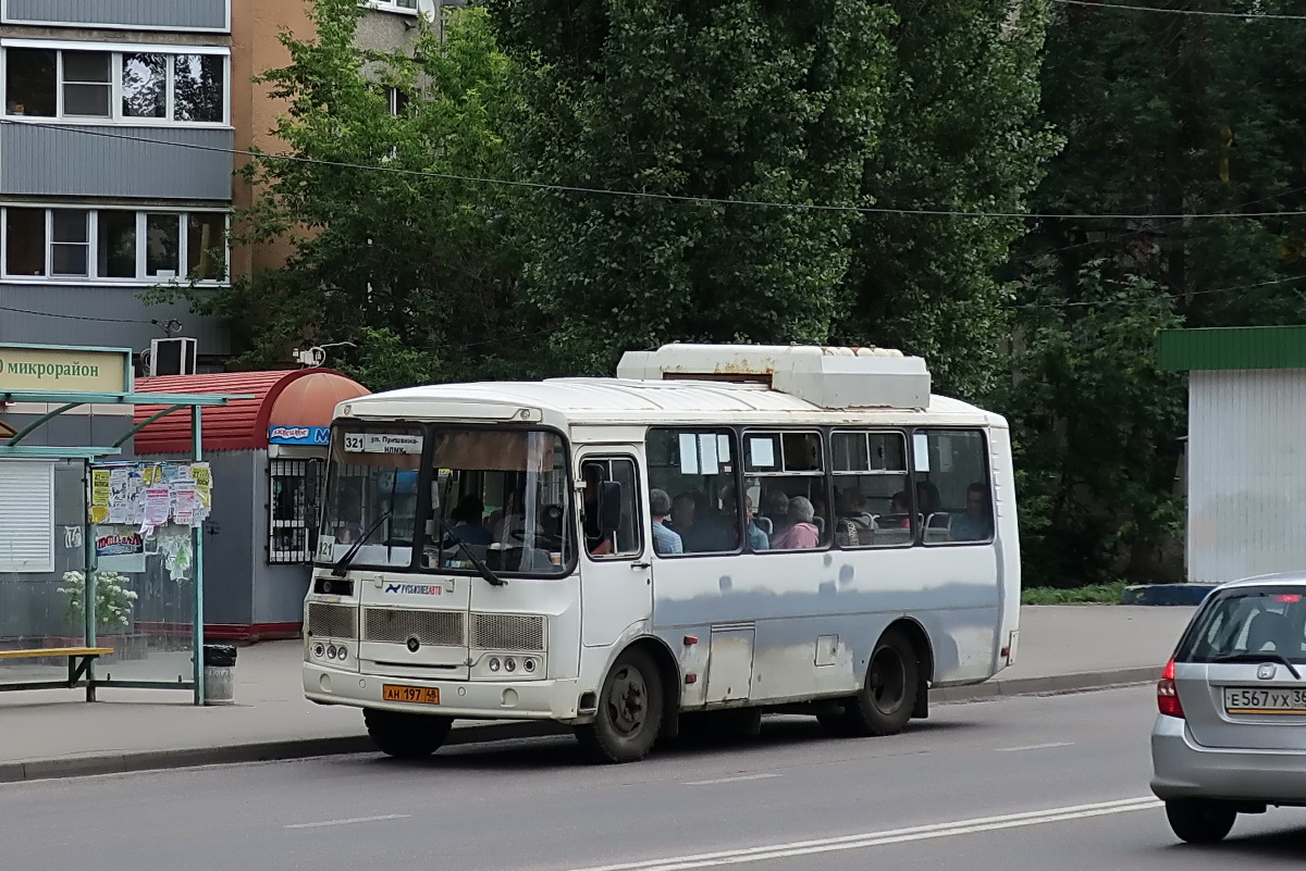 Липецкая область, ПАЗ-32054 № АН 197 48