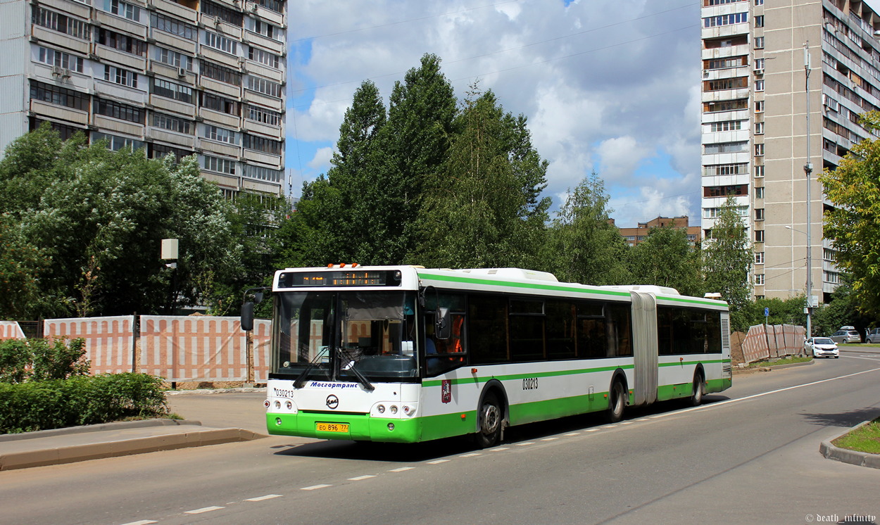 Москва, ЛиАЗ-6213.21 № 030213