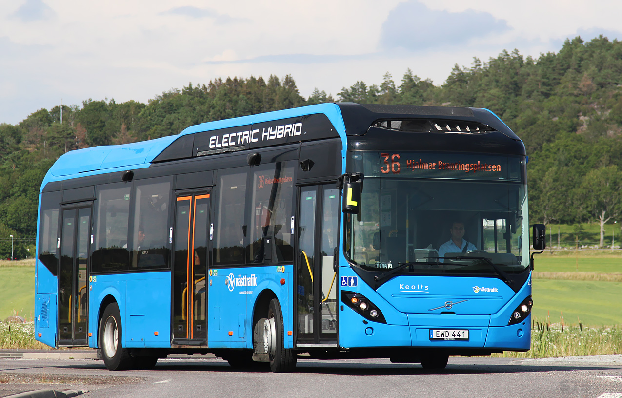 Швеция, Volvo 7900 Electric Hybrid № 4907