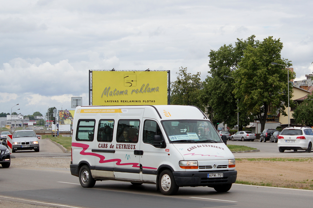 Литва, Renault Master № KPM 751