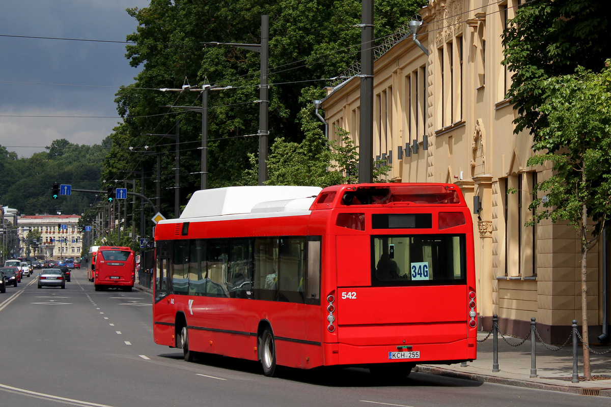 Литва, Volvo 7700 CNG № 542