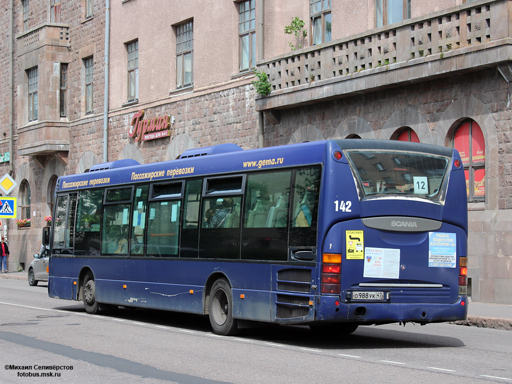 Ленинградская область, Scania OmniLink I (Скания-Питер) № 142