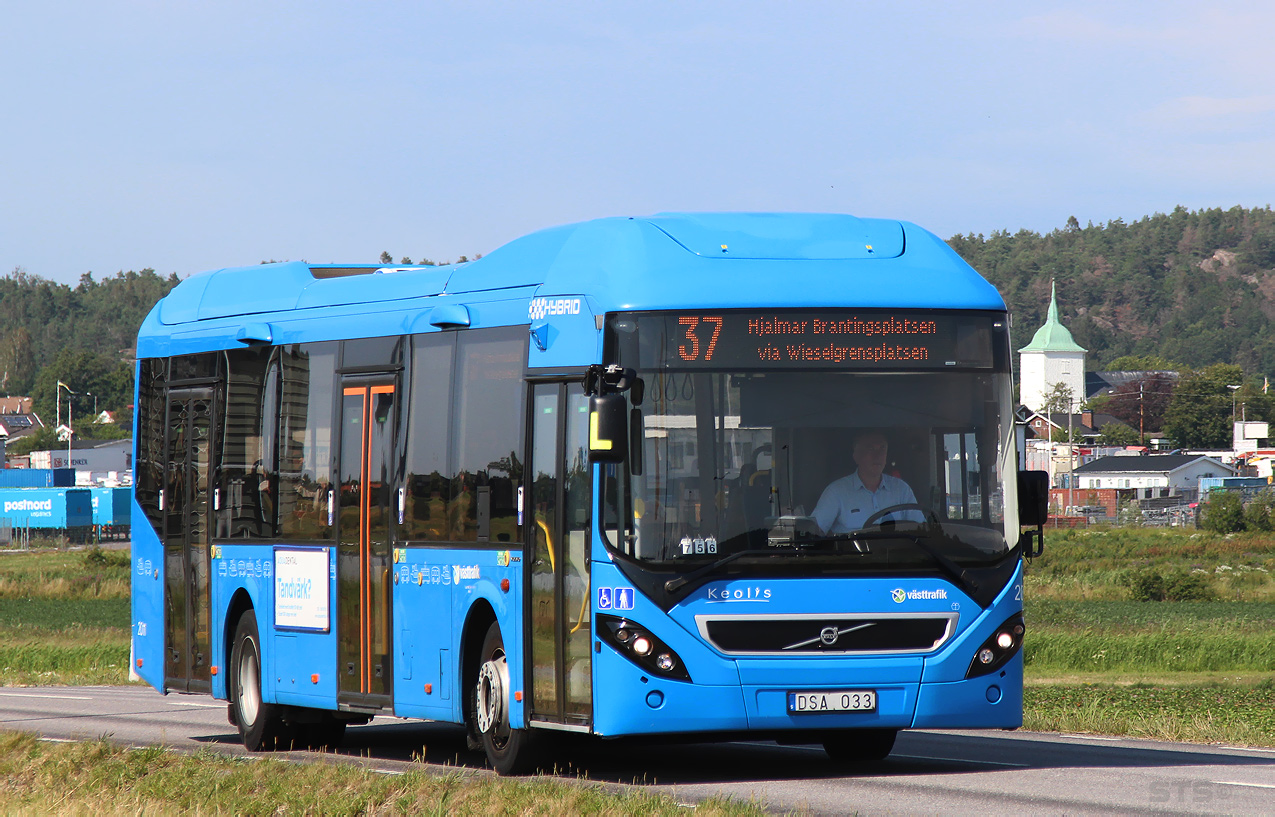 Швеция, Volvo 7900 Hybrid № 2011