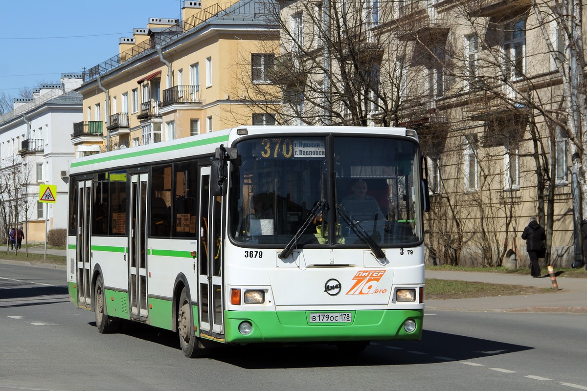 Санкт-Петербург, ЛиАЗ-5293.60 № 3679