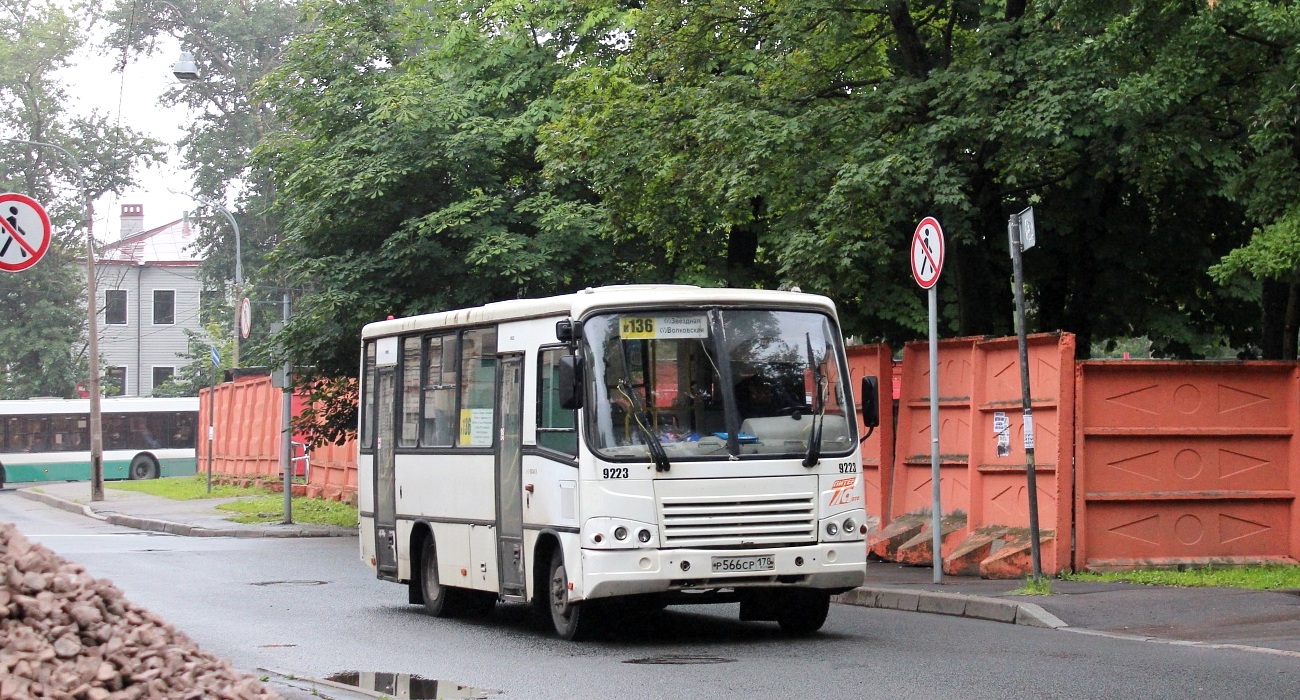 Санкт-Петербург, ПАЗ-320402-05 № 9223