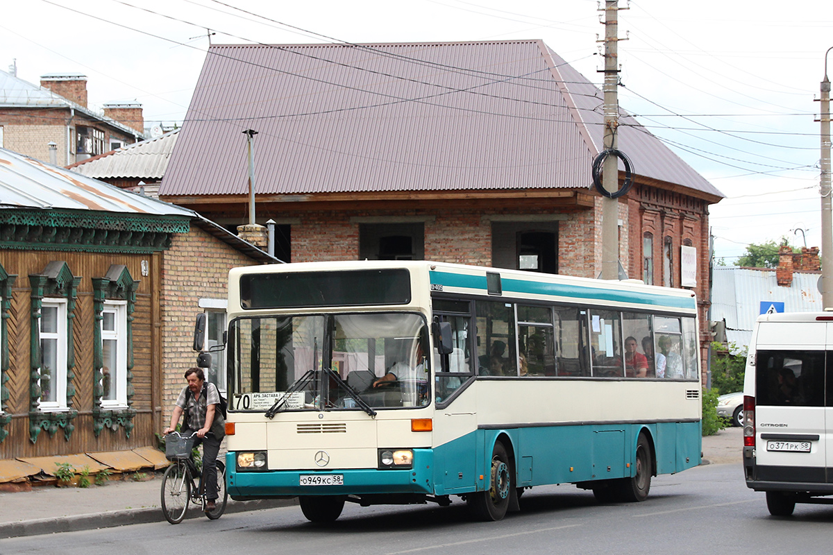 Пензенская область, Mercedes-Benz O405 № О 949 КС 58