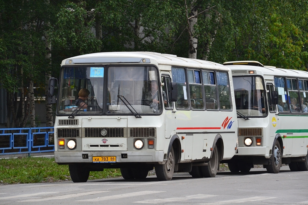 Свердловская область, ПАЗ-32054-110-07 № КА 783 66