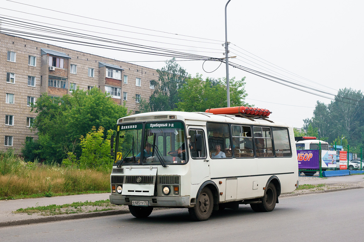 Томская область, ПАЗ-32054 № Е 485 ТУ 70