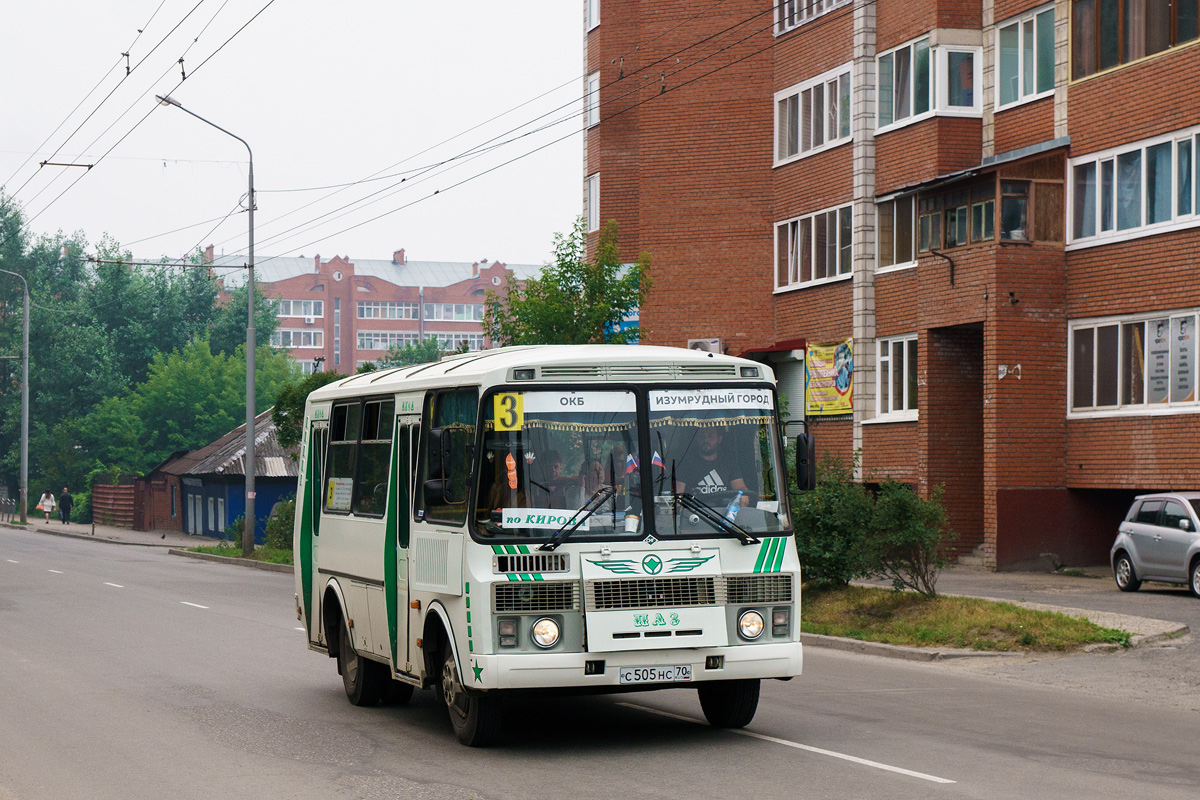 Томская область, ПАЗ-32054 № С 505 НС 70