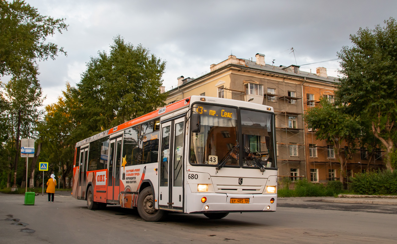 Sverdlovsk region, NefAZ-5299-20-32 № 680