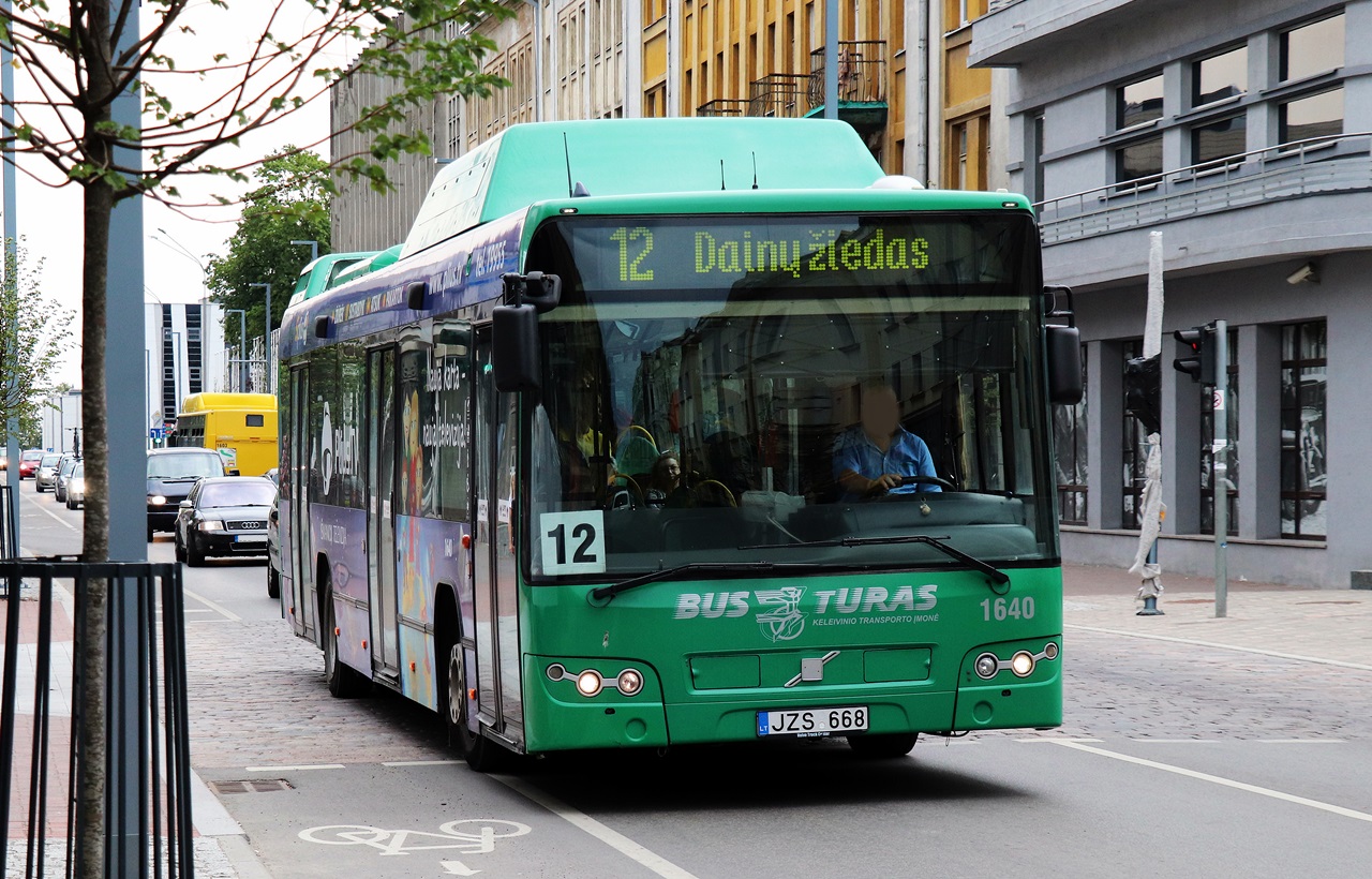 Литва, Volvo 7700 CNG № 1640