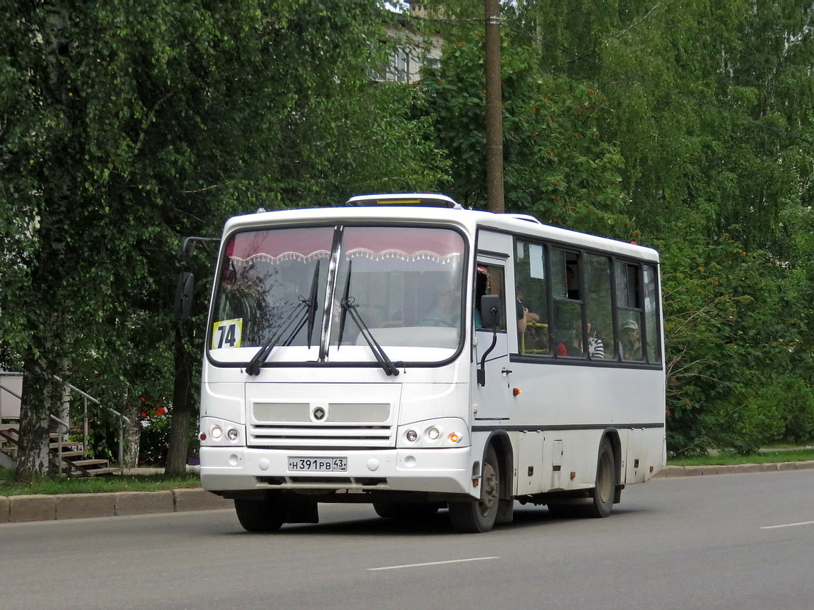 Кировская область, ПАЗ-320402-05 № Н 391 РВ 43