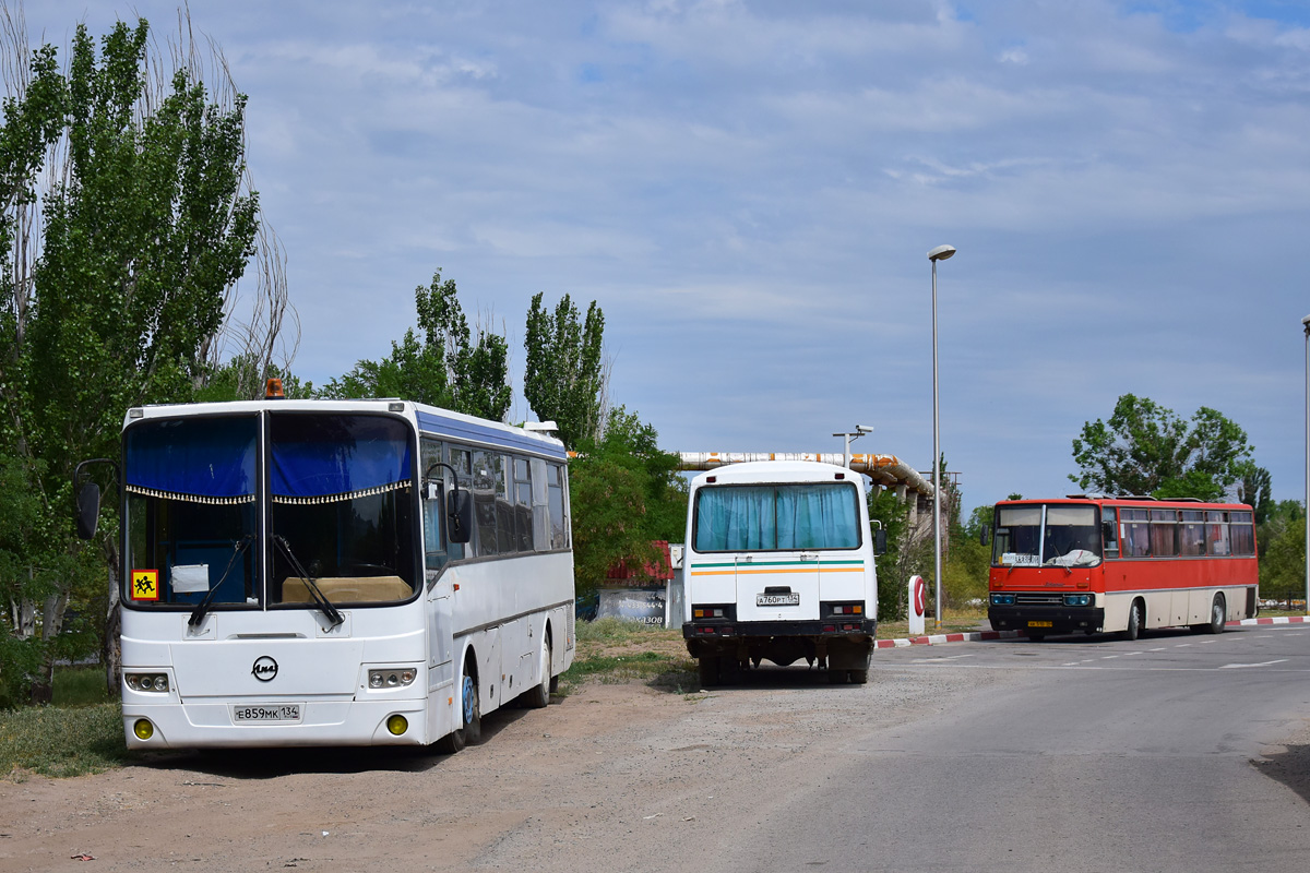 Волгоградская область, ЛиАЗ-5256.33-01 (ГолАЗ) № Е 859 МК 134; Волгоградская область, ПАЗ-3205 (00) № А 760 РТ 134; Волгоградская область, Ikarus 256.74 № АК 510 34