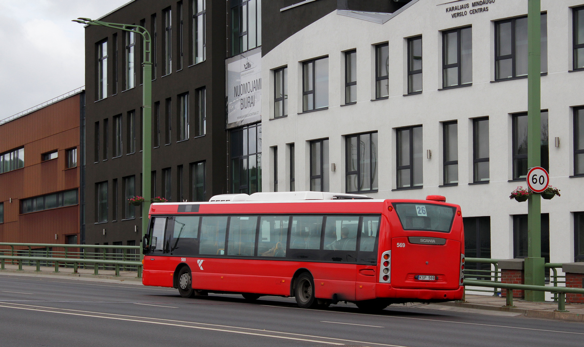 Литва, Scania OmniCity II № 569