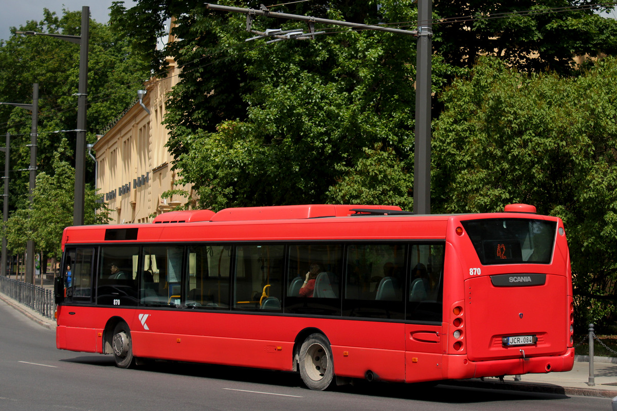 Литва, Scania OmniCity II № 870