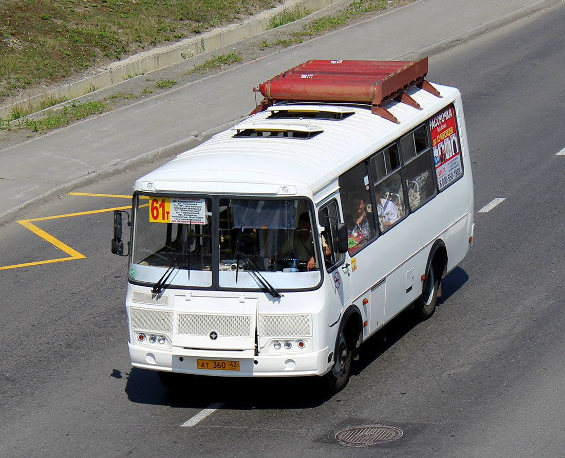 Кемеровская область - Кузбасс, ПАЗ-32054 № 340