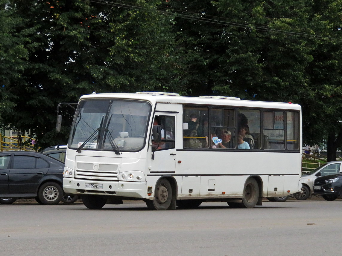 Kirov region, PAZ-320402-05 # К 655 РК 43