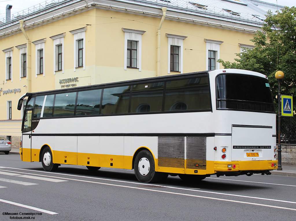 Санкт-Петербург, Setra S215HD № АХ 595 78