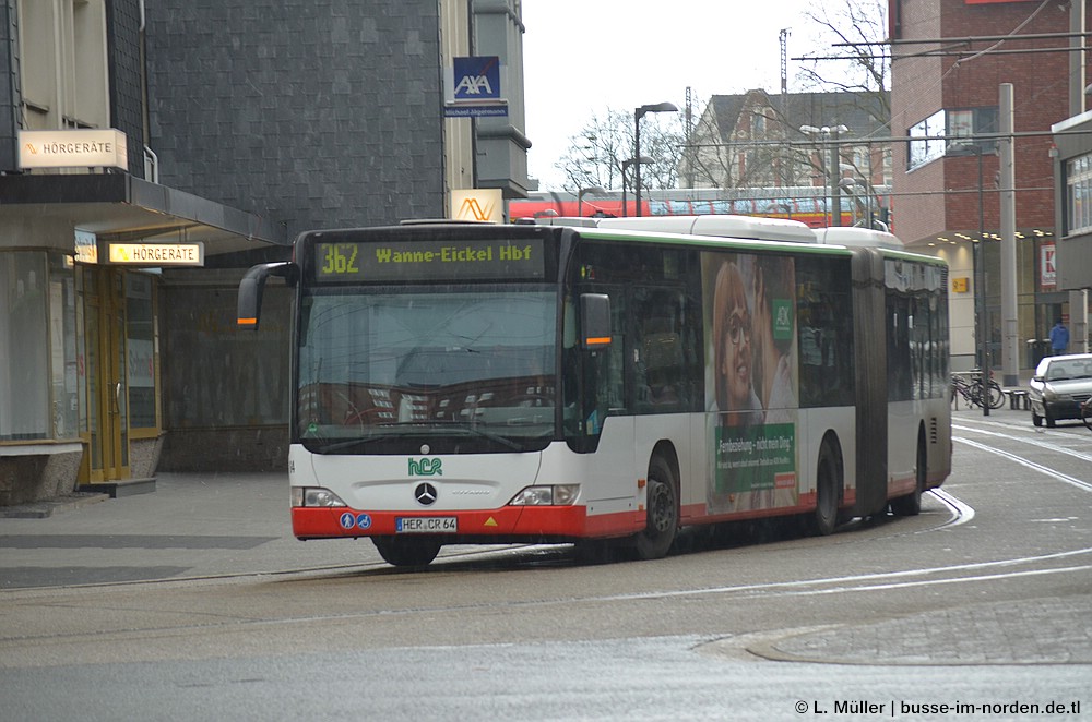 North Rhine-Westphalia, Mercedes-Benz O530G Citaro facelift G Nr 64