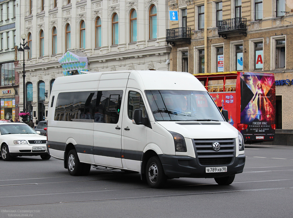 Санкт-Петербург, БТД-2219 (Volkswagen Crafter) № В 789 ХВ 98