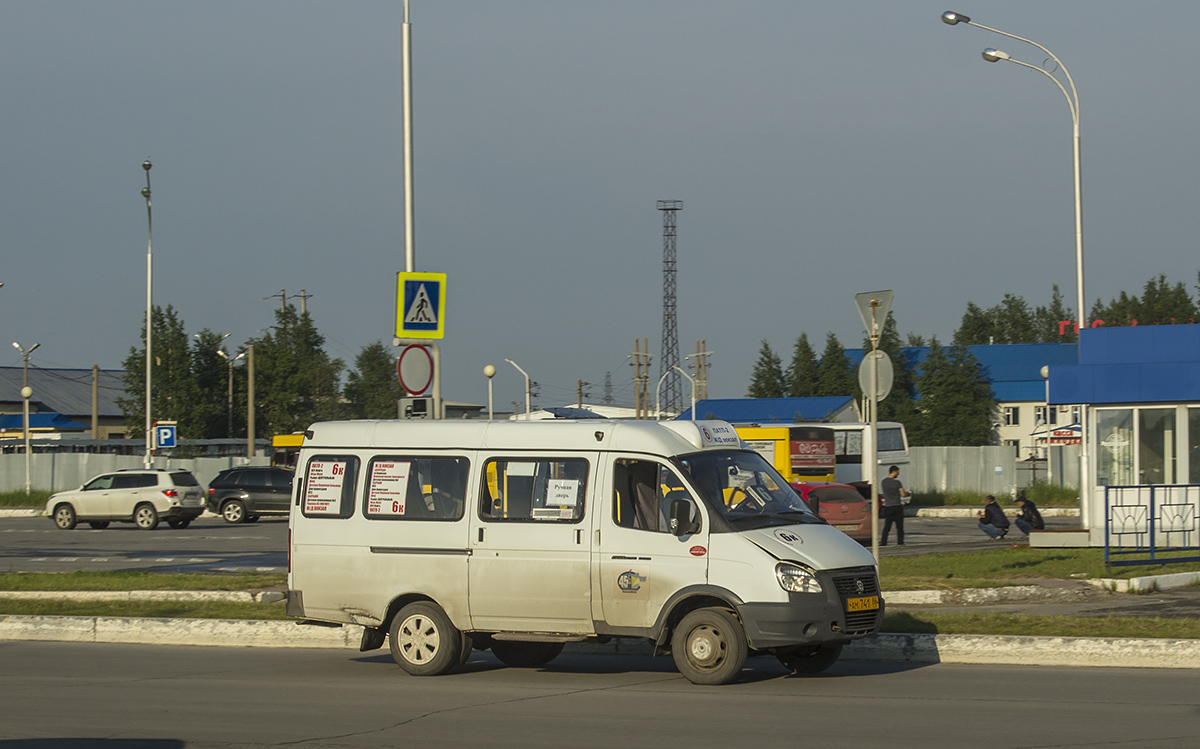 Ханты-Мансийский АО, ГАЗ-322120 (X96) № АМ 741 86