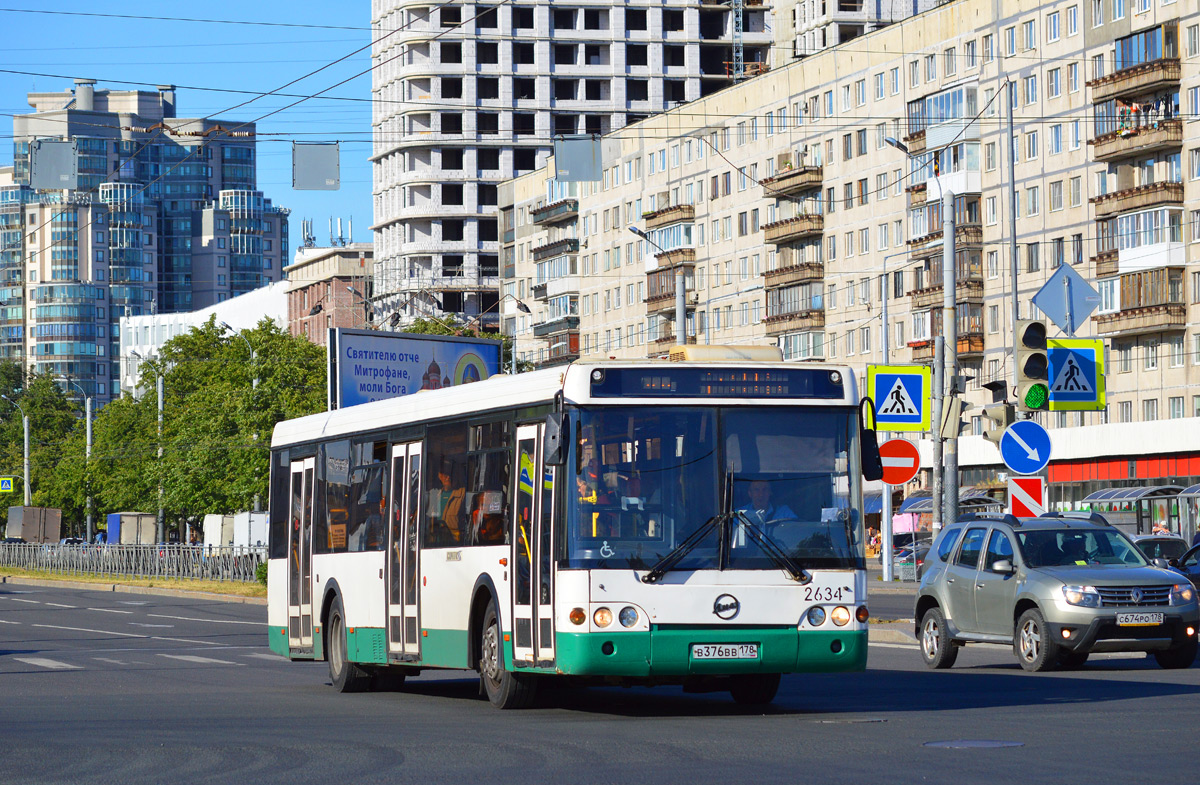 Санкт-Петербург, ЛиАЗ-5292.20 № 2634