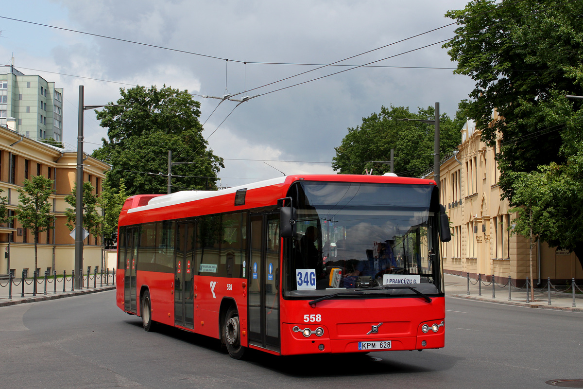 Литва, Volvo 7700 № 558