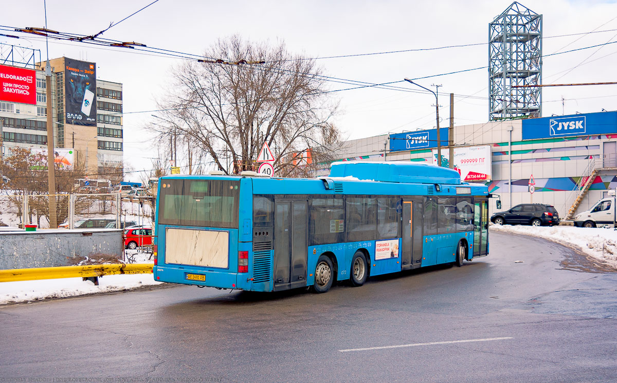 Днепропетровская область, MAN A26 NL313-15 CNG № AE 2492 AB