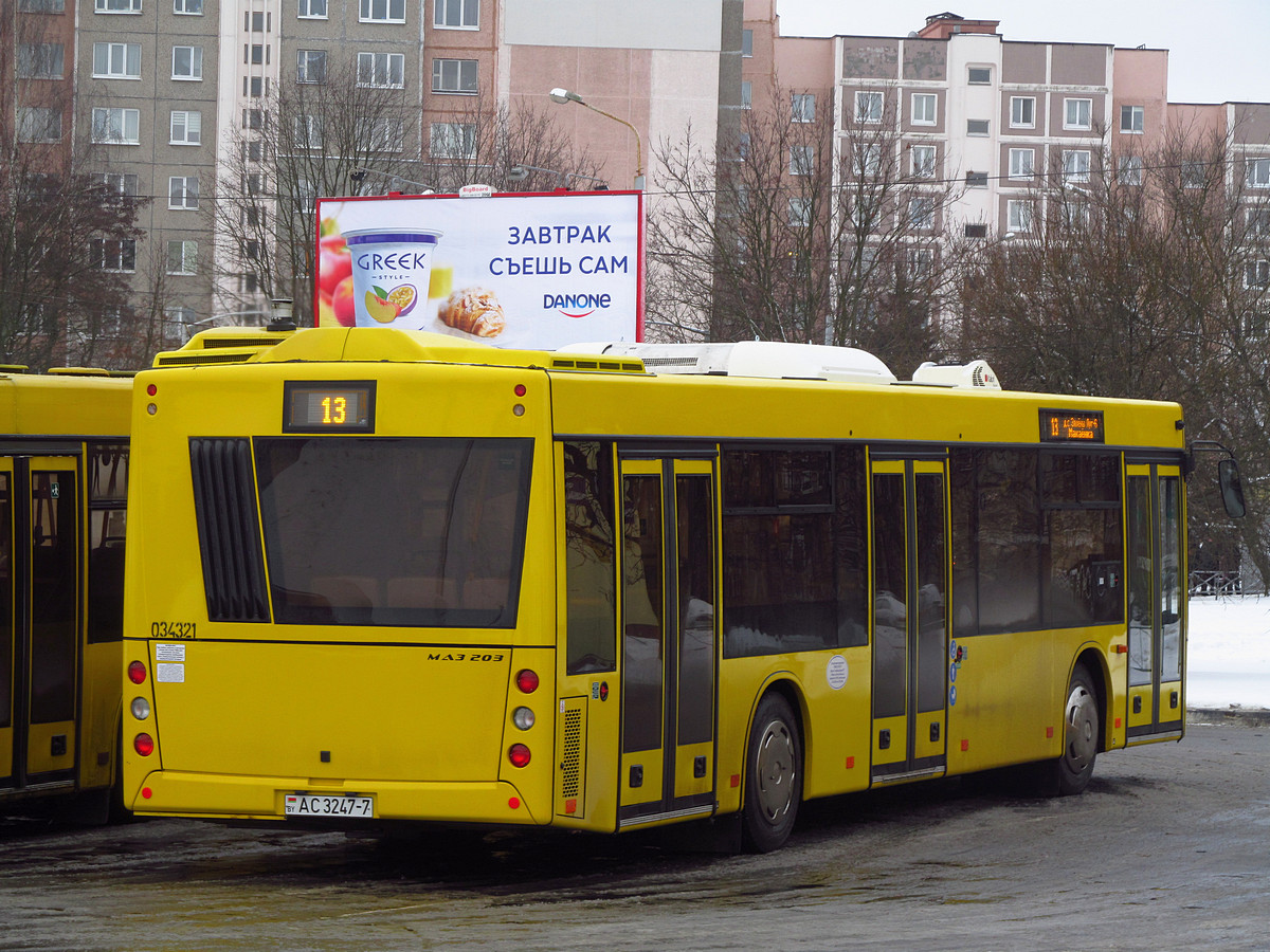 Minsk, MAZ-203.069 Nr. 034321