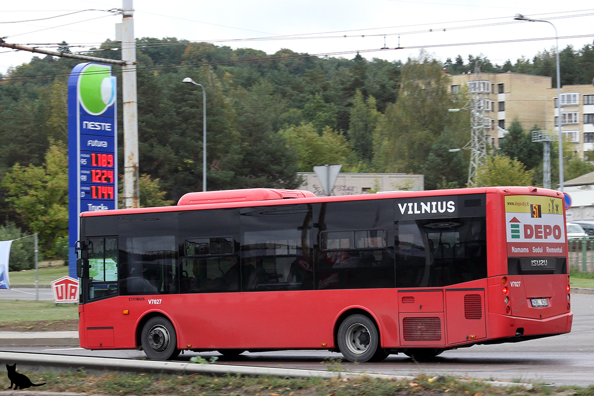 Литва, Anadolu Isuzu Citibus (Yeni) № V7027