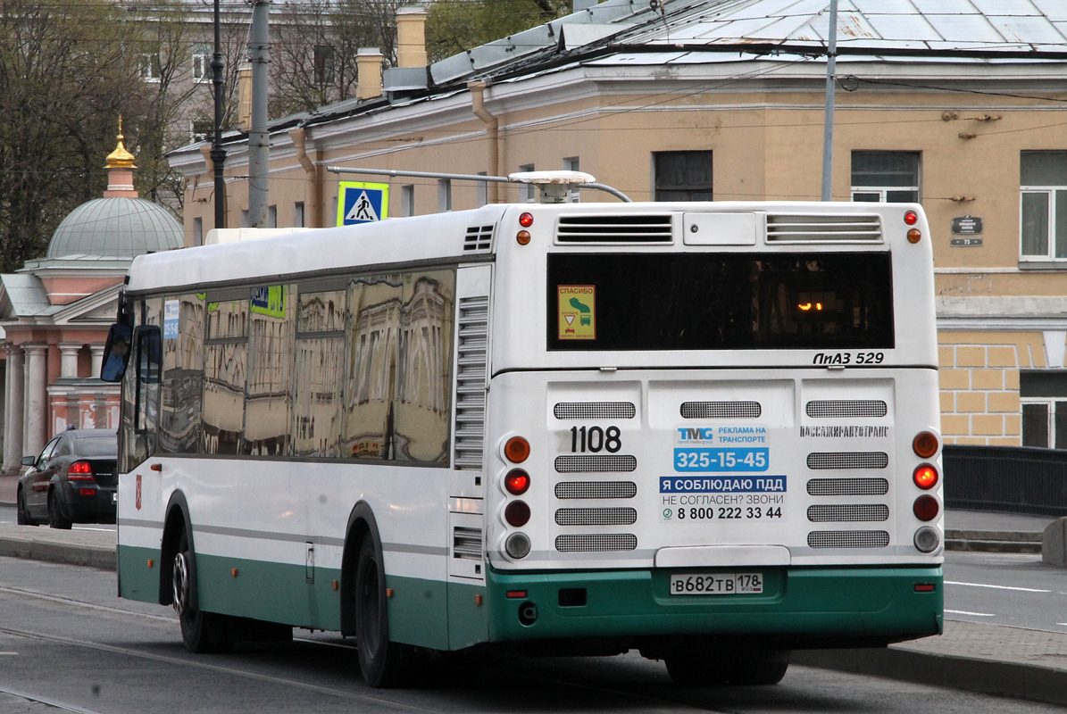 Санкт-Петербург, ЛиАЗ-5292.60 № 1108