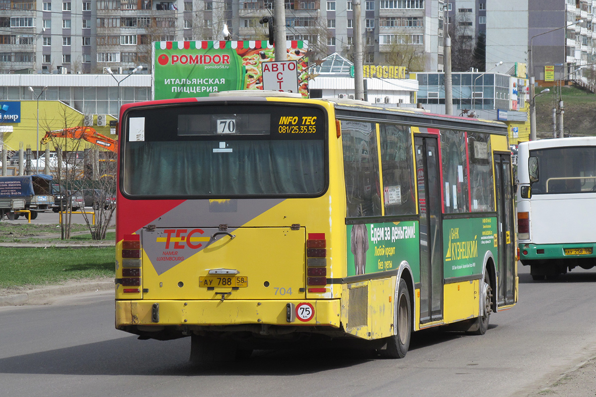 Пензенская область, Van Hool A600 № АУ 788 58