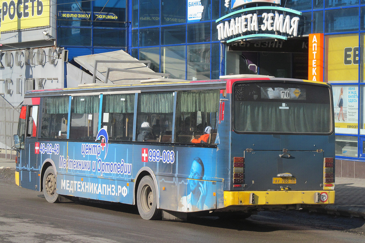 Penza region, Van Hool A600 č. АУ 788 58