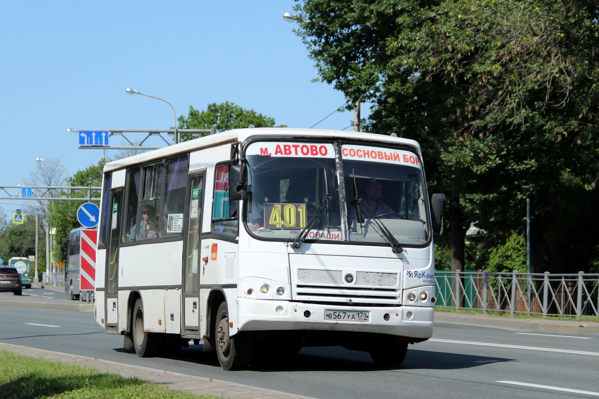 Ленинградская область, ПАЗ-320402-05 № В 567 УА 178