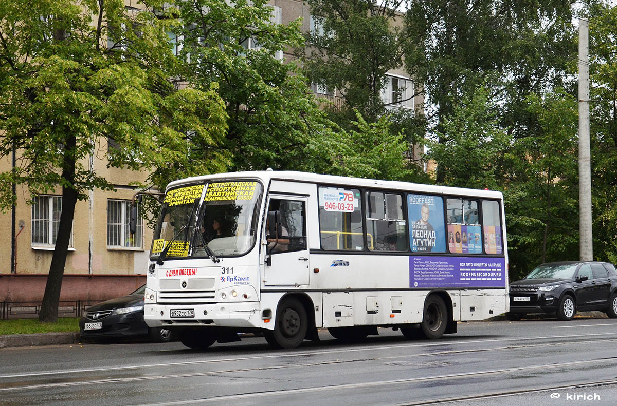 Санкт-Петербург, ПАЗ-320402-05 № 311