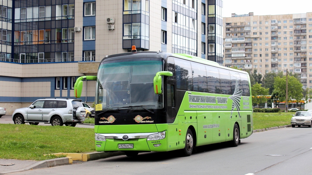 Saint Petersburg, Yutong ZK6122H9 # А 929 ЕМ 198