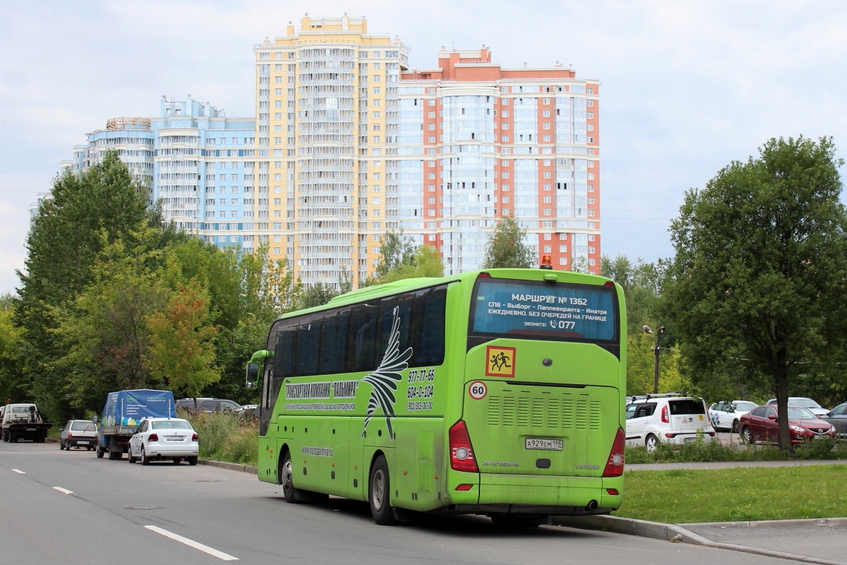 Saint Petersburg, Yutong ZK6122H9 # А 929 ЕМ 198