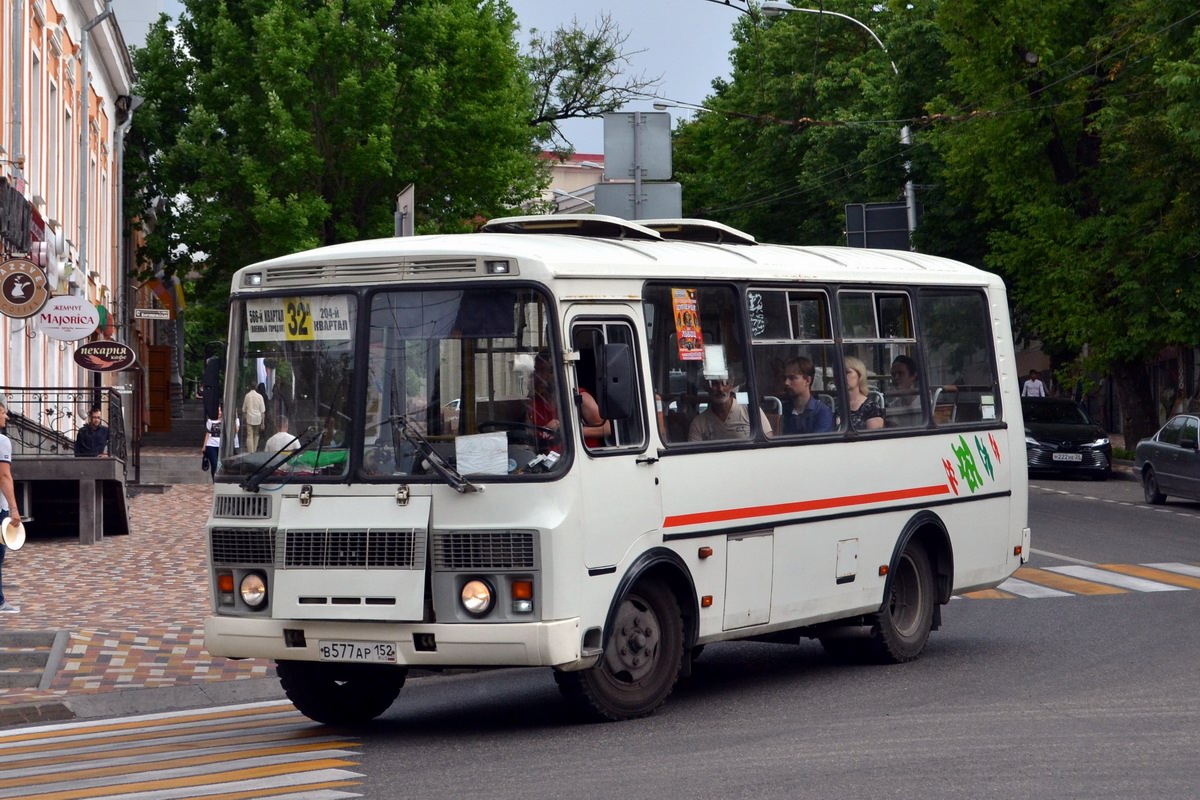 Ставропольский край, ПАЗ-32054 № В 577 АР 152