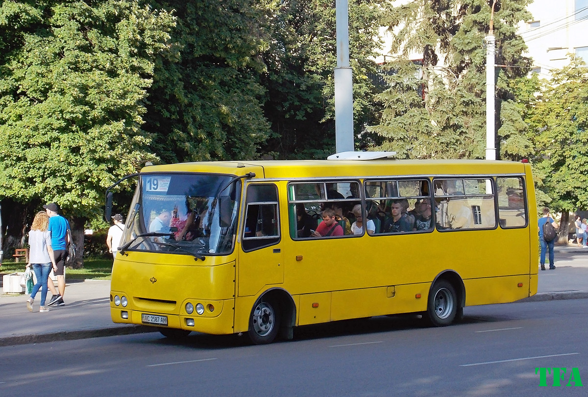 Валынская вобласць, Богдан А09202 № AC 2587 AM