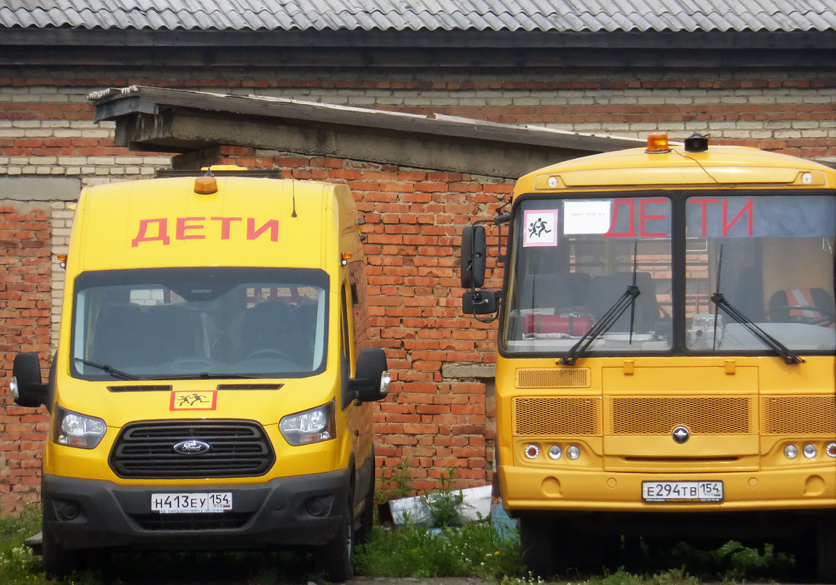 Новосибирская область, Ford Transit FBD [RUS] (Z6F.ESG.) № Н 413 ЕУ 154