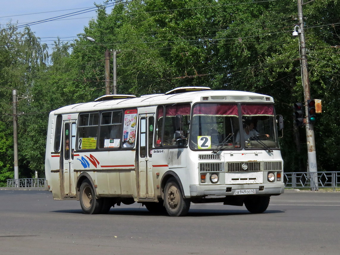 Кировская область, ПАЗ-4234 № В 949 ОО 43